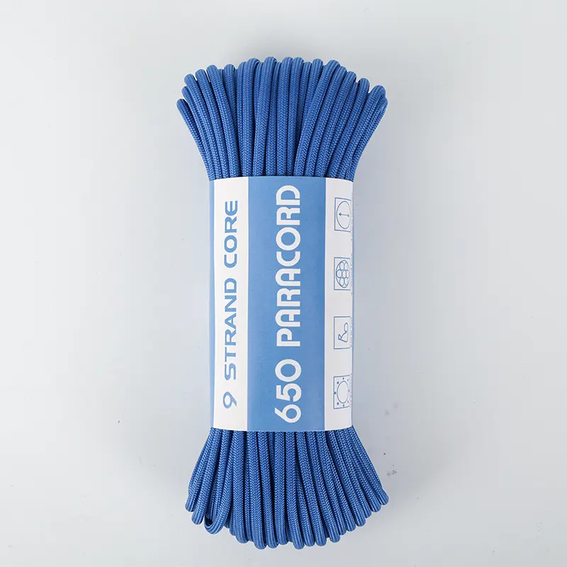 9-trådskärna 4mm 650 Polyester Paracord